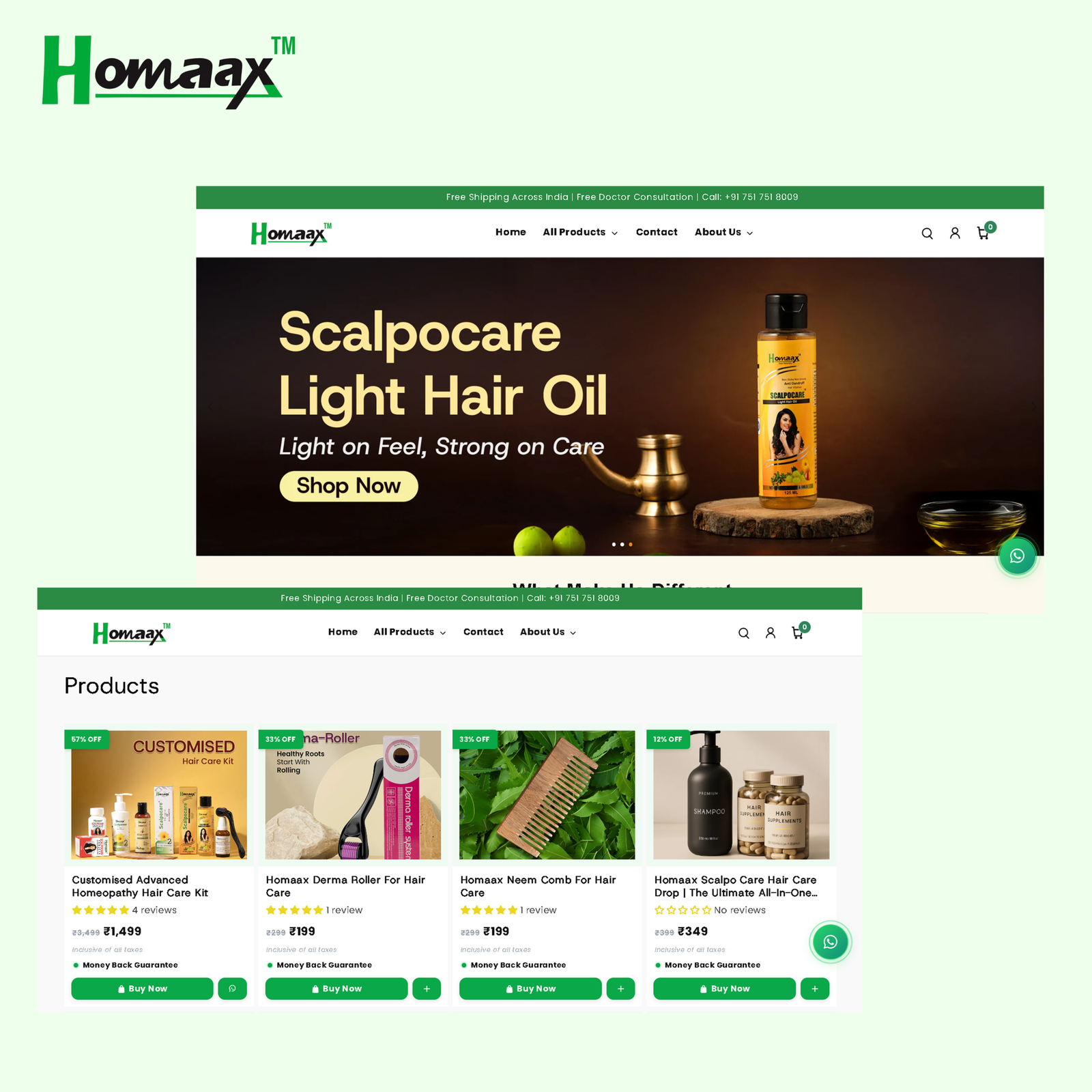 Homaax Wellness Banner